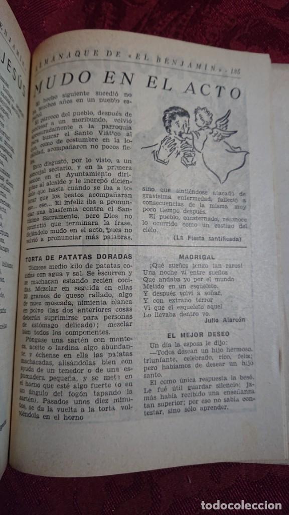 Tebeos: REVISTA ALMANAQUE DEL BENJAMIN A&Ntilde;O 1951 - Foto 4