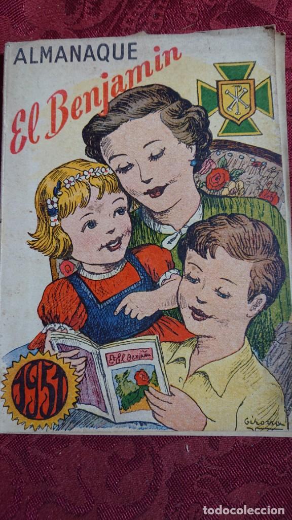 Tebeos: REVISTA ALMANAQUE DEL BENJAMIN A&Ntilde;O 1951 - Foto 1