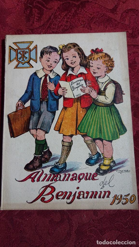 Tebeos: REVISTA ALMANAQUE DEL BENJAMIN A&Ntilde;O 1950 - Foto 1