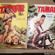 Tebeos: 2 ALMANAQUES TAMAR AÑOS 1964/1965 EDICIONES TORAY