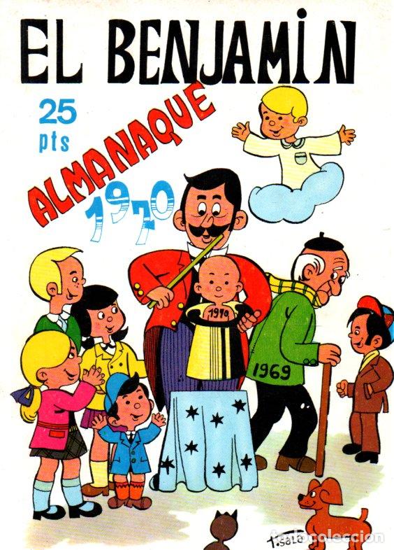 Tebeos: ALMANAQUE EL BENJAM&Iacute;N 1970 - Foto 1