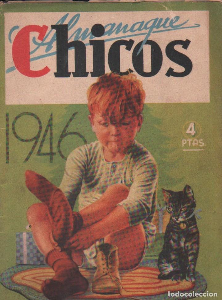 Tebeos: ALMANAQUE CHICOS 1946. A-COMIC-6944 - Foto 1