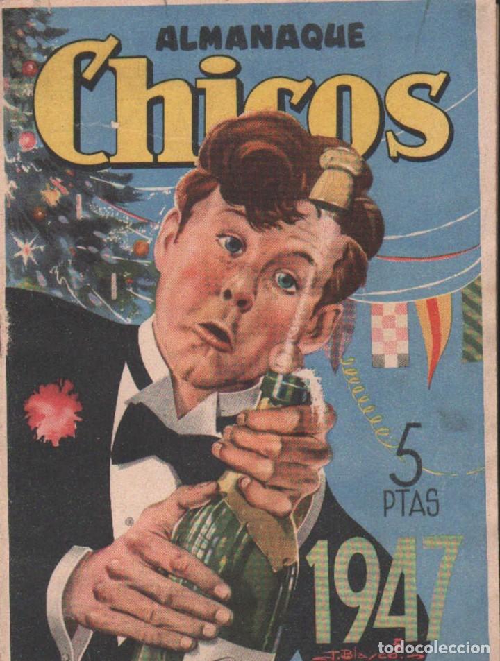 Tebeos: ALMANAQUE CHICOS 1947. A-COMIC-6945 - Foto 1