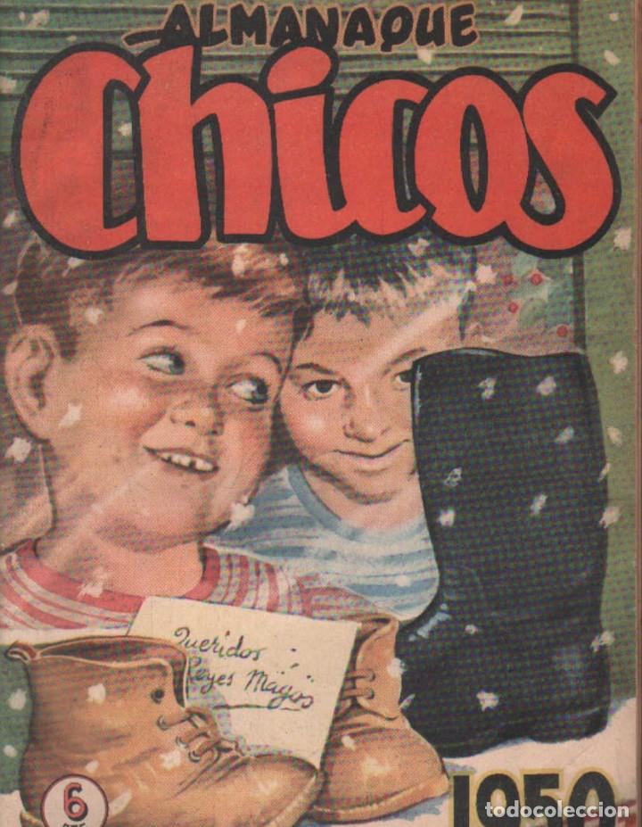 Tebeos: ALMANAQUE CHICOS 1950. A-COMIC-6946 - Foto 1