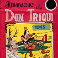 Giornalini: ALMANAQUE DE DON TRIQUI. 1945. CANTELLS - BONET. CÓMIC TEBEO. Lote 330645963
