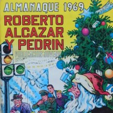Giornalini: ROBERTO ALCAZAR Y PEDRIN ALMANAQUE 1969 - ORIGINAL DE EPOCA VALENCIANA.
