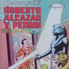 Tebeos: ALMANAQUE 1976 ROBERTO ALCAZAR Y PEDRIN - ORIGINAL DE EPOCA VALENCIANA.. Lote 331773423