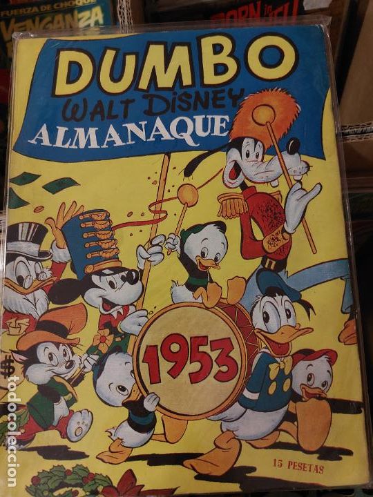 Tebeos: ALMANAQUE DUMBO. 1953. - Foto 1