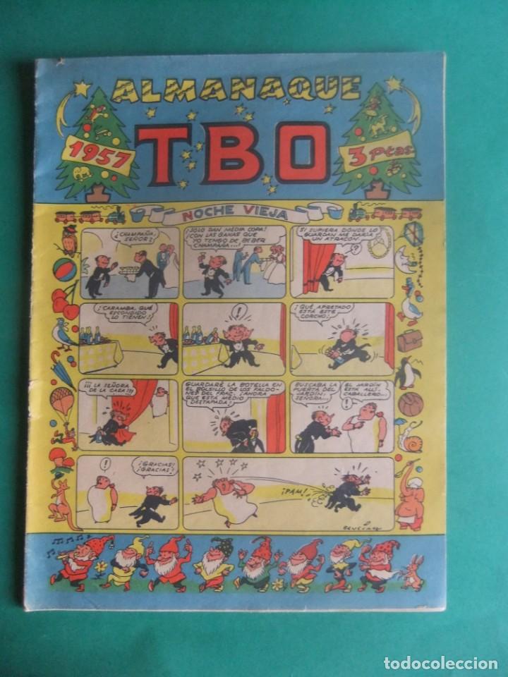Tebeos: ALMANAQUE T.B.O. PARA 1957 - Foto 1