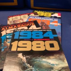 Livros de Banda Desenhada: COLECCION COMPLETA ALAMANAQUES ANUALES 1984 1980 1981 1982 1983 Y 1984. Lote 348626418