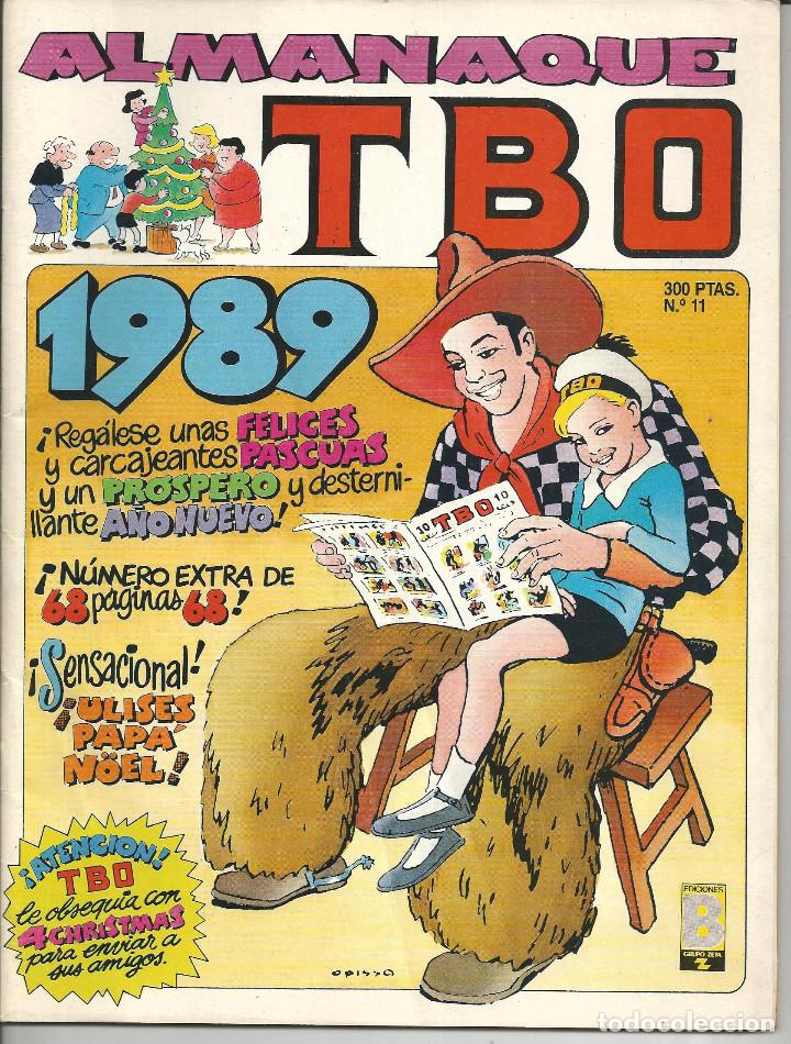 Tebeos: ALMANAQUE TBO 1989 N&ordm; 11 - EDICIONES B - Foto 1