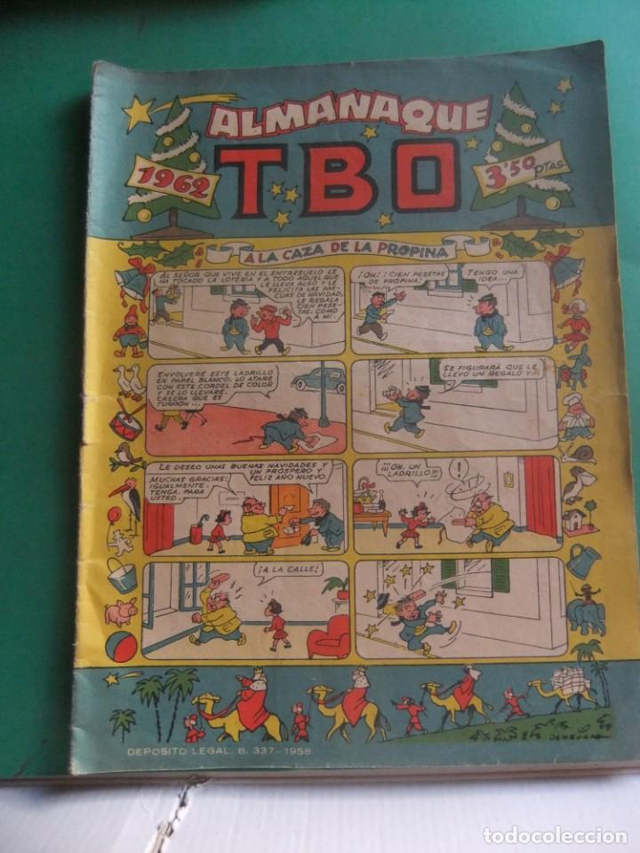 Tebeos: ALMANAQUE DEL T.B.O. PARA 1962 - Foto 1