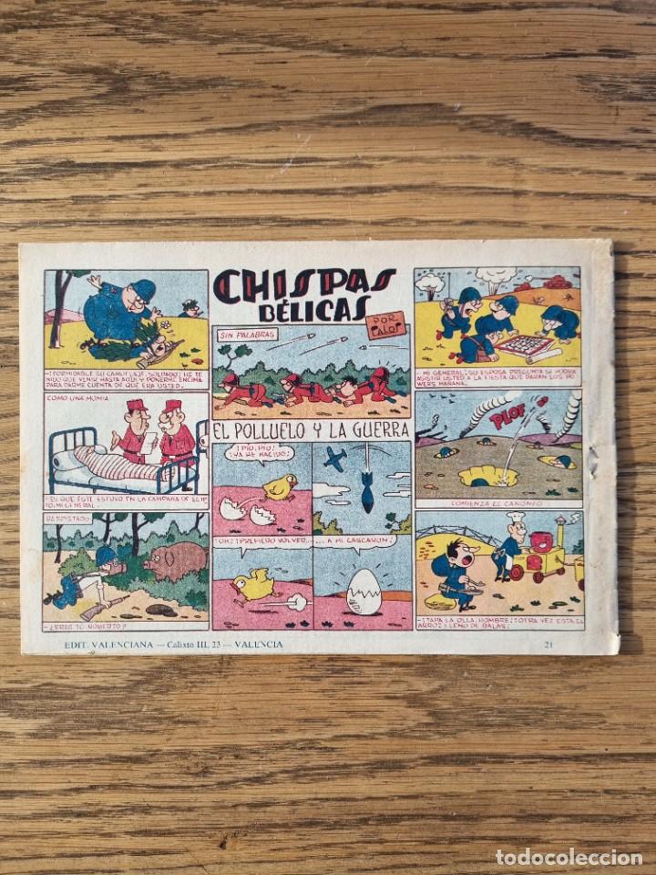 Tebeos: COLECCION COMANDOS ALMANAQUE 1958 ORIGINAL - Foto 2