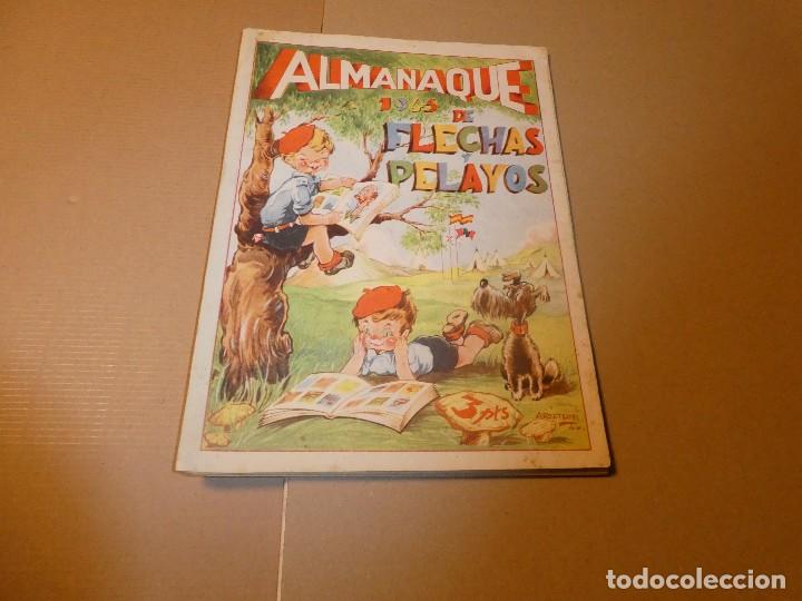 Tebeos: almanaque flechas y pelayos 1945, original - Foto 1
