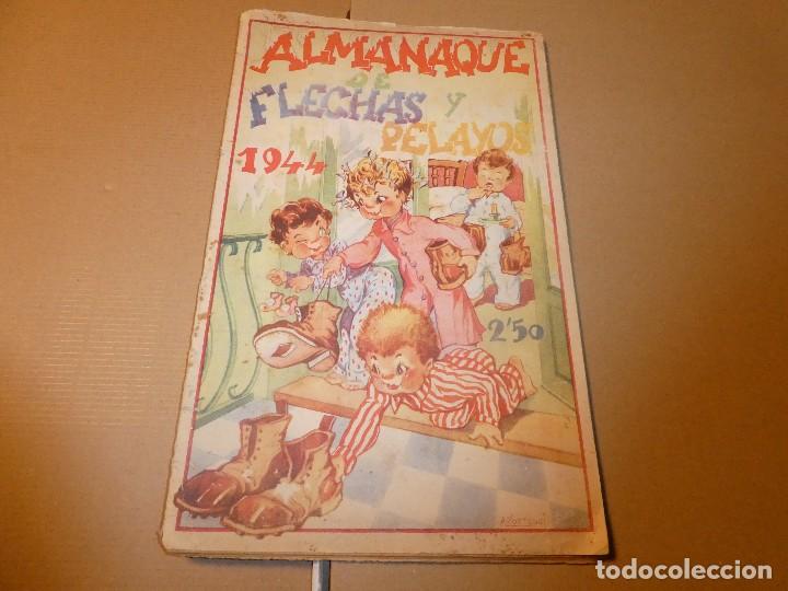 Tebeos: almanaque flechas y pelayos 1944, original - Foto 1