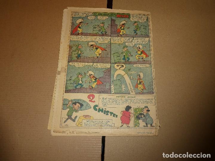 Tebeos: almanaque el peque&ntilde;o h&eacute;roe 1958, editorial maga - Foto 2