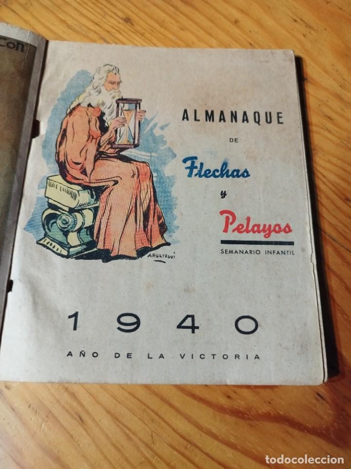 Tebeos: Almanaque de Flechas y Pelayos 1940. - Foto 2
