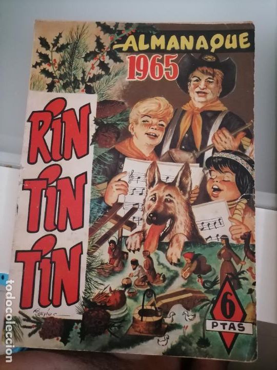 Tebeos: ALMANAQUE RIN TIN TIN 1965 - Foto 1