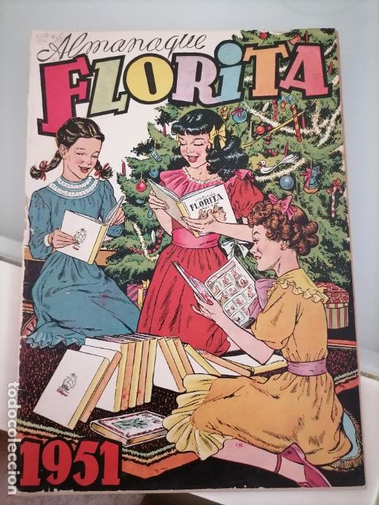 Tebeos: ALMANAQUE FLORITA 1951 - Foto 1