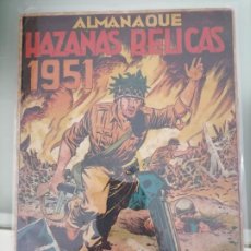 Tebeos: ALMANAQUE HAZAÑAS BÉLICAS 1951. Lote 356001260