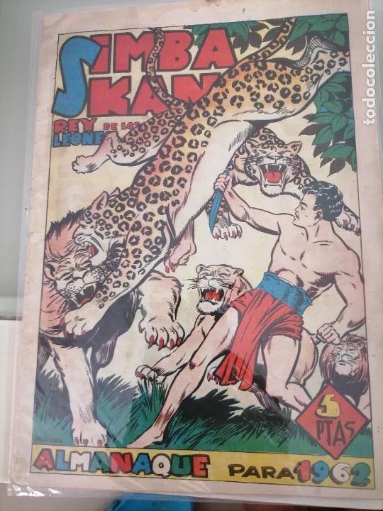 Tebeos: ALMANAQUE SIMBA KAN 1962 - Foto 1