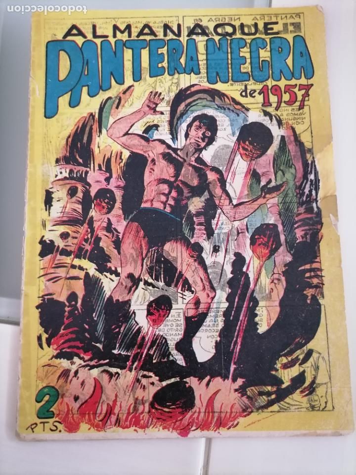 Tebeos: ALMANAQUE PANTERA NEGRA 1957 - Foto 1