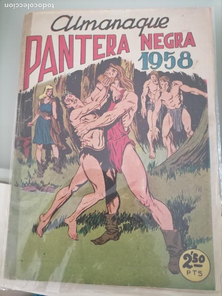 Tebeos: ALMANAQUE PANTERA NEGRA 1958 - Foto 1
