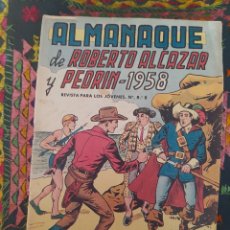Livros de Banda Desenhada: ALMANAQUE ROBERTO ALCAZAR Y PEDRIN 1958. Lote 362950325