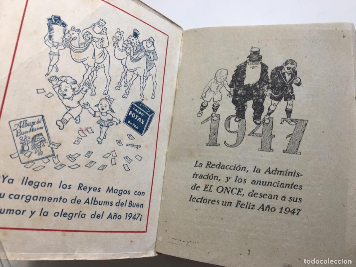 Tebeos: EL ONCE . ALMANAQUE DE BOLSILLO 1947 - Foto 4
