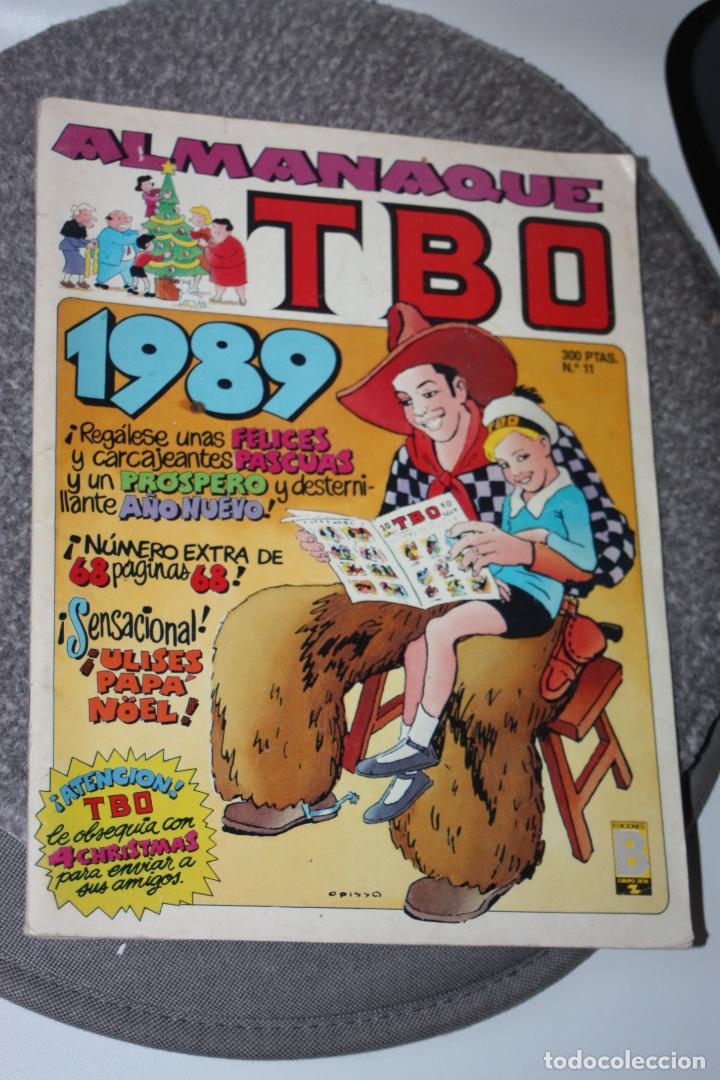 Tebeos: ALMANAQUE TBO -1989 -SIN RECORTABLES - Foto 1