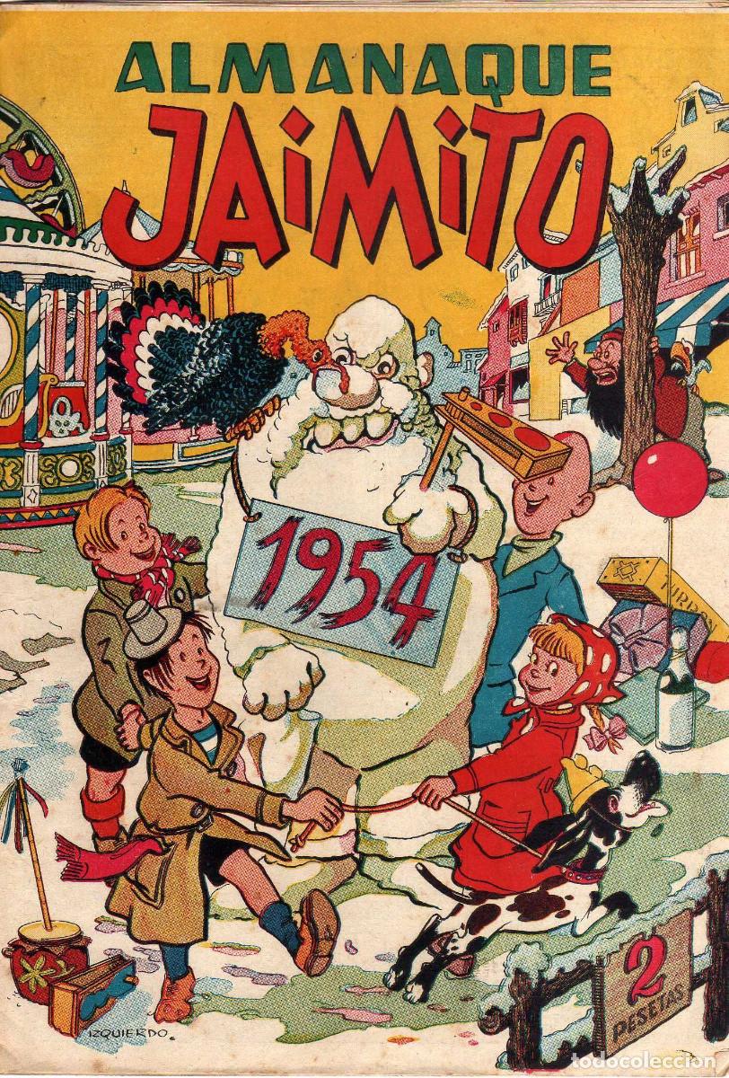 Tebeos: ALMANAQUE JAIMITO PARA 1954 - Foto 1