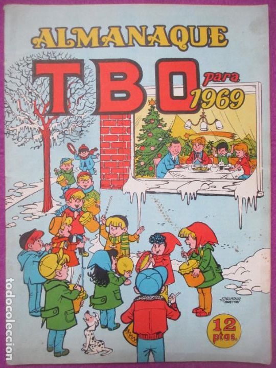 Tebeos: TEBEO ALMANAQUE TBO 1969 - Foto 1