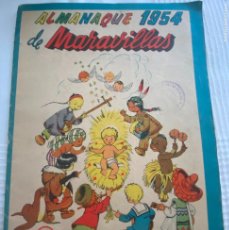 Tebeos: ALMANAQUE DE MARAVILLAS PARA 1954 EDITA FET Y JONS. Lote 371543166