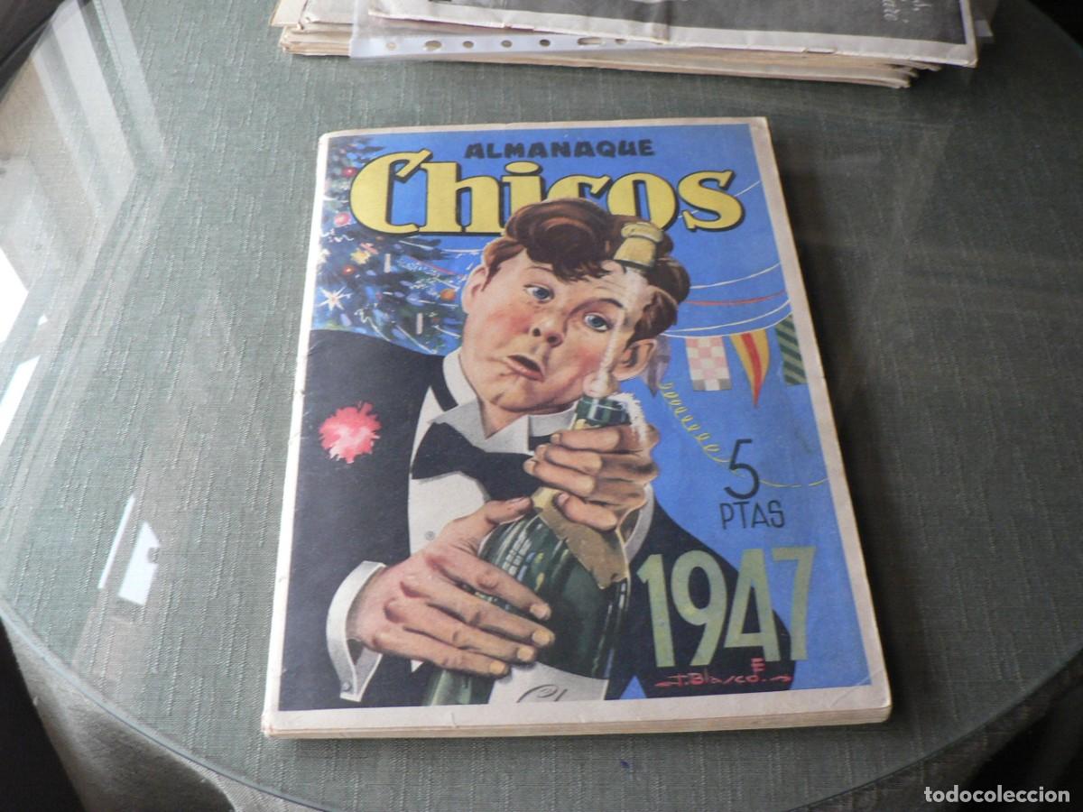 Tebeos: ALMANAQUE DE CHICOS DE 1947 - Foto 1