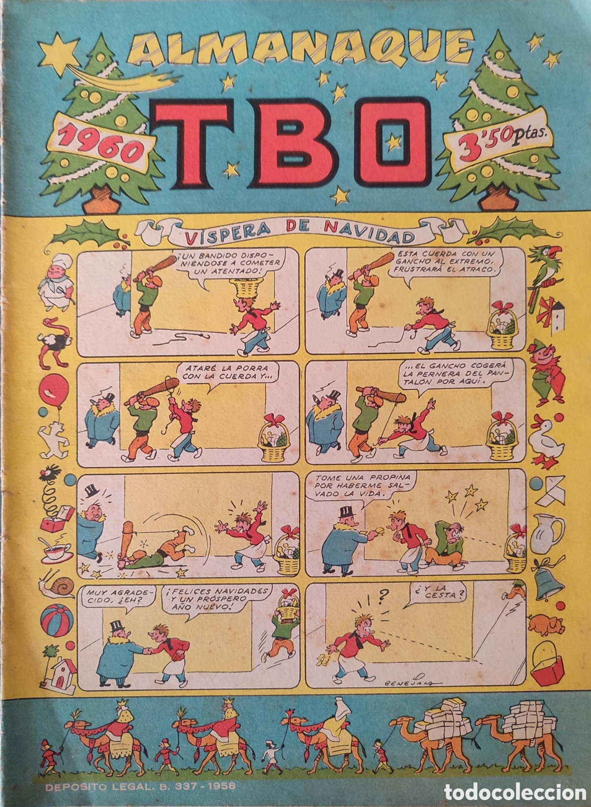 Tebeos: TBO Almanaque a&ntilde;o 1960 - Foto 3