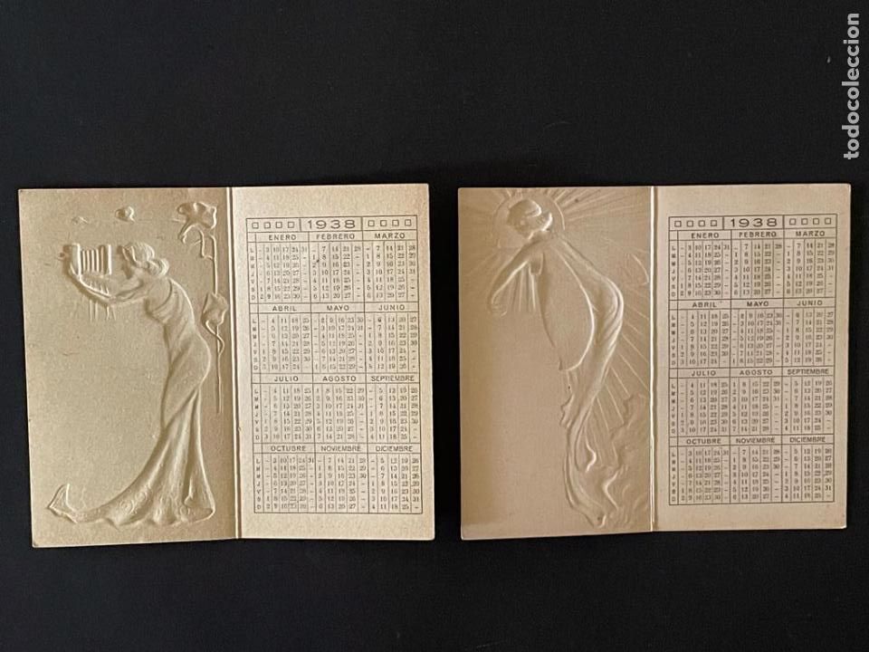 Tebeos: LOTE DE DOS ALMANAQUES - CALENDARIOS DE 1938 - Foto 2