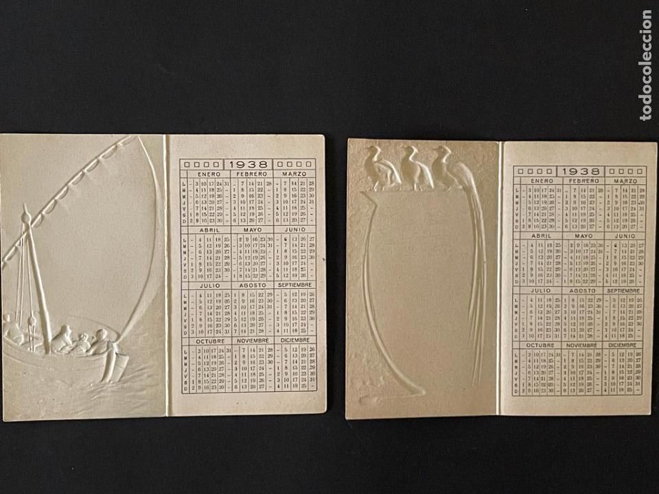 Tebeos: LOTE DE DOS ALMANAQUES - CALENDARIOS DE 1938 - Foto 2