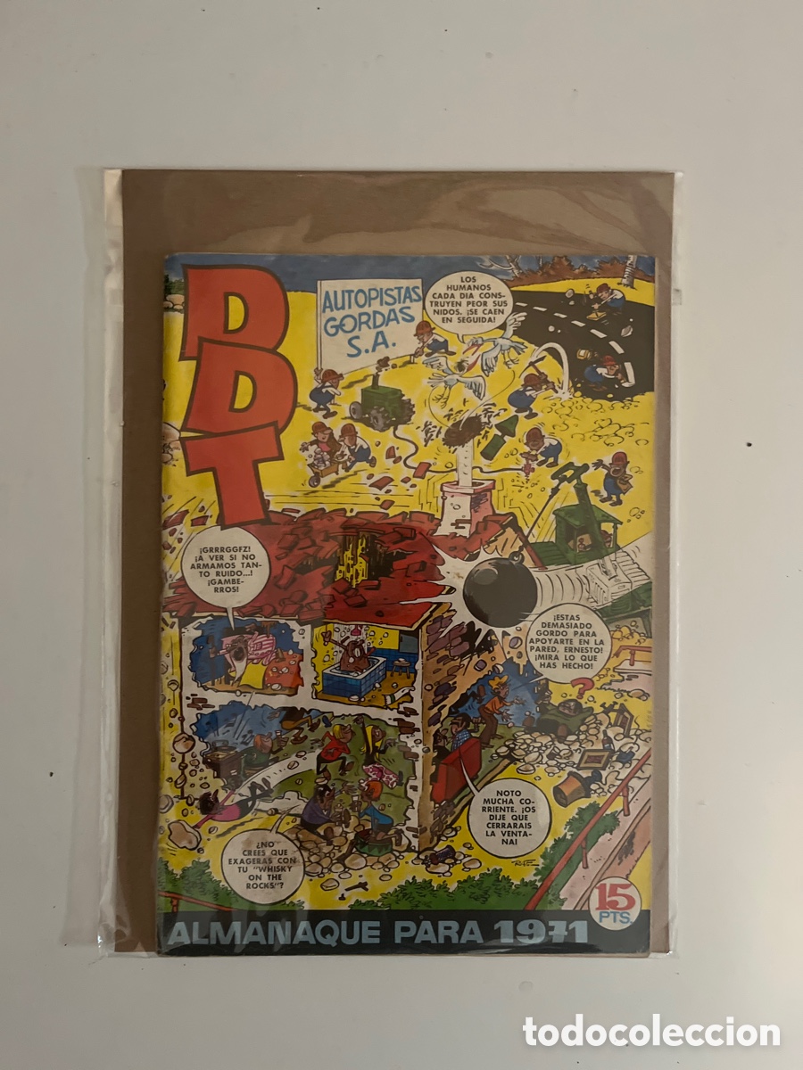 Tebeos: DDT, ALMANAQUE PARA 1971, (BRUGUERA) - Foto 1