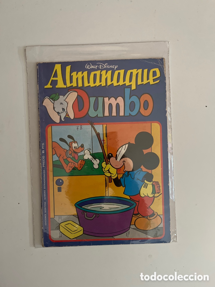 Tebeos: DUMBO, ALMANAQUE PARA 1978, (EDICIONES MONTENA) - Foto 1