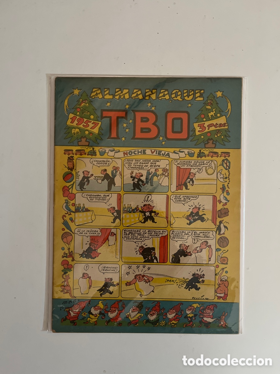 Tebeos: TBO ALMANAQUE PARA 1957, (EDICIONES TBO) - Foto 1