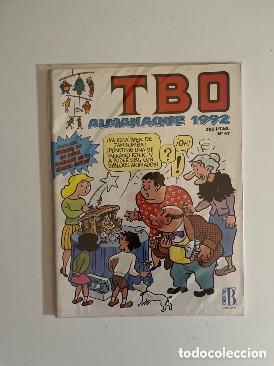 Tebeos: TBO ALMANAQUE PARA 1992, (EDICIONES TBO) - Foto 1
