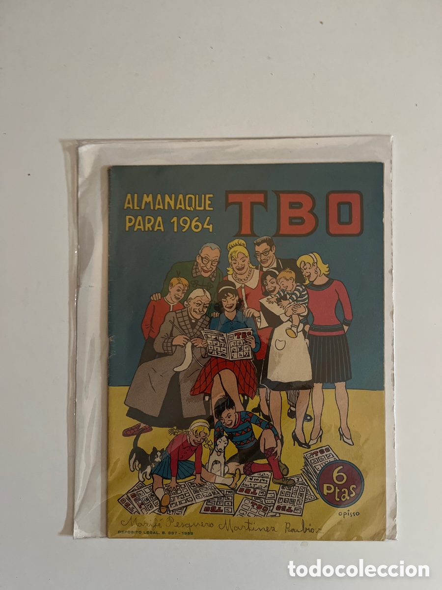 Tebeos: TBO ALMANAQUE PARA 1964, (EDICIONES TBO) - Foto 1