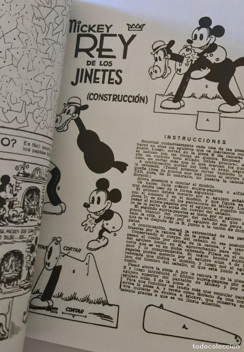 Tebeos: Almanaque Mickey 1936. Facsimil - Foto 2