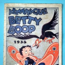 Tebeos: ALMANAQUE BETTY BOOP, 1935. EDITORIAL ALAS, BARCELONA.