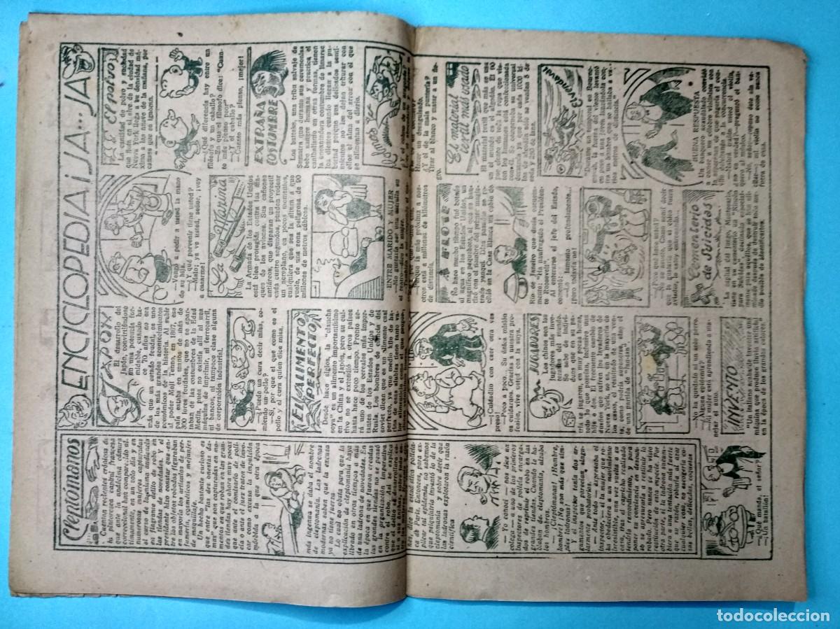 Tebeos: N&Uacute;MERO ALMANAQUE PARA 1939. JA JA - Foto 4