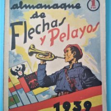 Tebeos: ALMANAQUE DE FLECHAS Y PELAYOS, 1939. TALLERES OFFSET. SAN SEBASTIÁN