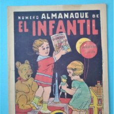Tebeos: NÚMERO ALMANAQUE DE EL INFANTIL. AÑO 1931.