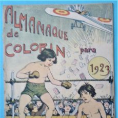Tebeos: ALMANAQUE DE COLORÍN PARA 1923.