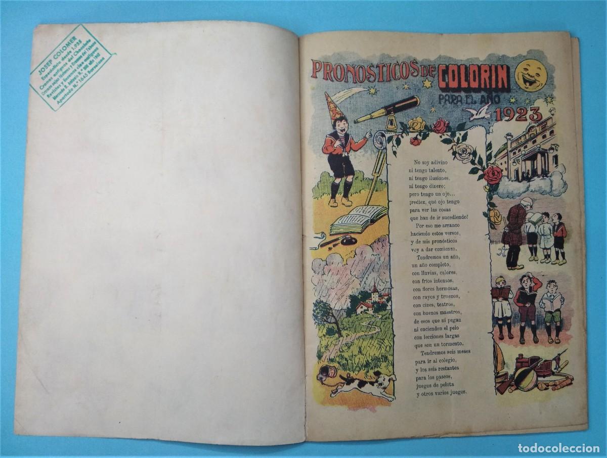 Tebeos: ALMANAQUE DE COLOR&Iacute;N PARA 1923. - Foto 2