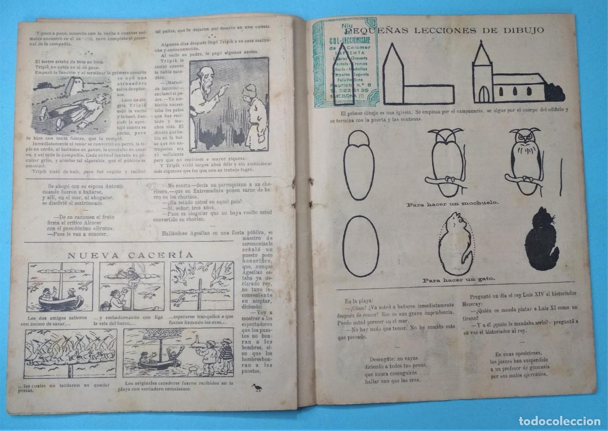 Tebeos: ALMANAQUE DE COLOR&Iacute;N PARA 1923. - Foto 5